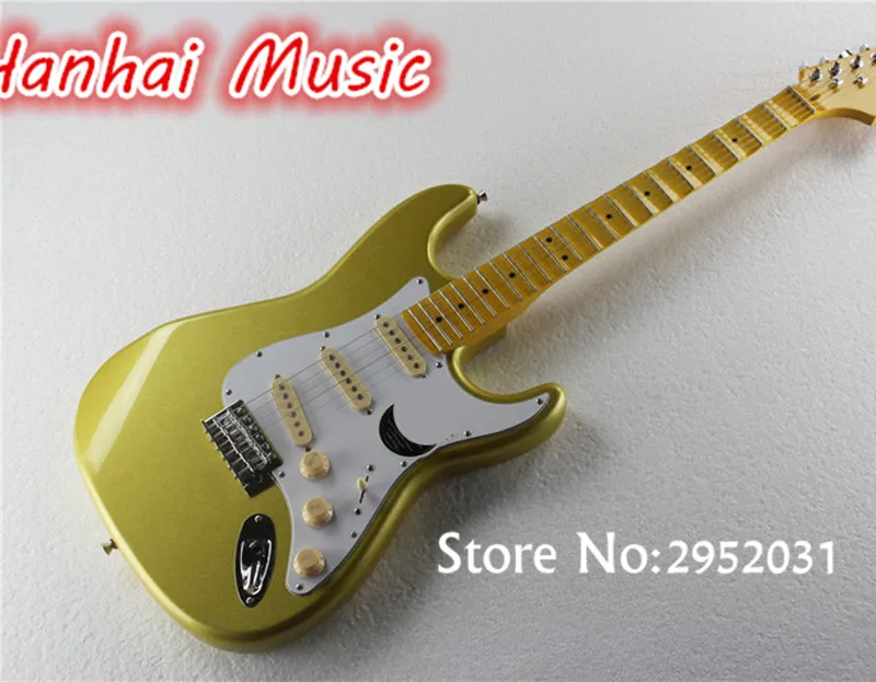 Hot Sale Custom Electric Guitar,Twinkling Gold Body,Big Headstock,Vintage Knobs and Fretboard,Scalloped Neck,can be Customized
Hot Sale Custom Electric Guitar,Twinkling Gold Body,Big Headstock,Vintage Knobs and Fretboard,Scalloped Neck,can be Customized