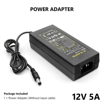 1pc 2pcs AC 12V 5A Power Adapter Supply Adaptor for Imax B5 B6 Balancer Charger Black Top Sale For CCTV
1pc 2pcs AC 12V 5A Power Adapter Supply Adaptor for Imax B5 B6 Balancer Charger Black Top Sale For CCTV