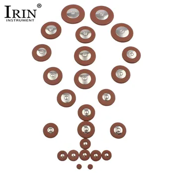 IRIN Sax Leather Pads Low Midrange Village Leather Pipe Music Cushion Pads for Tenor Saxophone Music Replacement Set of 25pcs
IRIN Sax Leather Pads Low Midrange Village Leather Pipe Music Cushion Pads for Tenor Saxophone Music Replacement Set of 25pcs