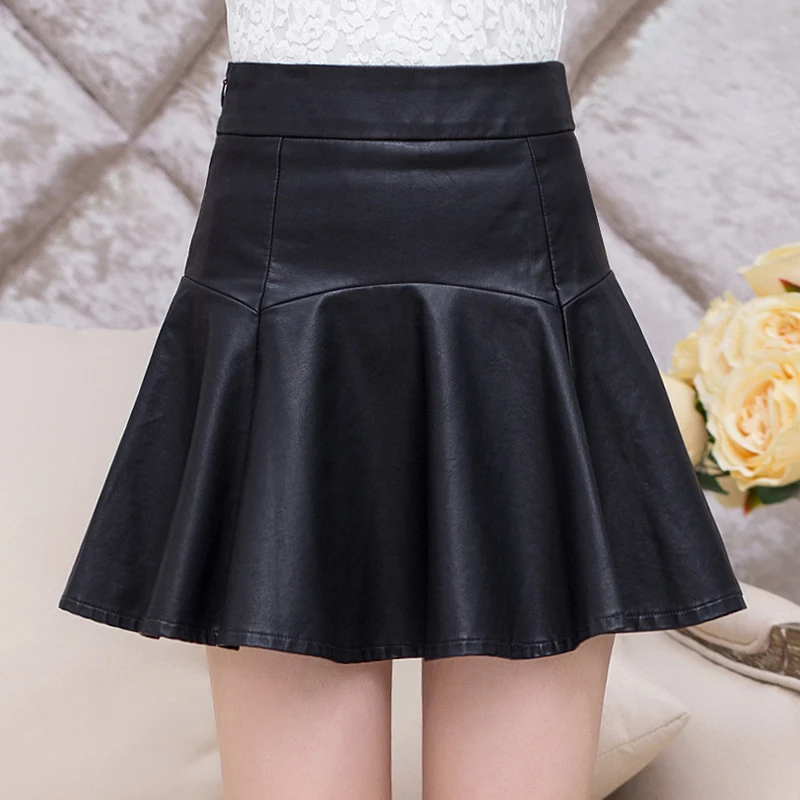 2019 leather skirt anti emptied pleated puff skirt plus size a-line leather skirt pants
2019 leather skirt anti emptied pleated puff skirt plus size a-line leather skirt pants