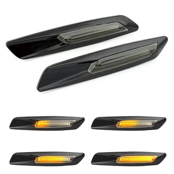 2pcs Side Fender Warning Indicator LED Dynamic Turn Signal Light Marker For BMW E81 E82 E87 E88 E90 E91 E92 E93 E60 E61 X1 E84 X
2pcs Side Fender Warning Indicator LED Dynamic Turn Signal Light Marker For BMW E81 E82 E87 E88 E90 E91 E92 E93 E60 E61 X1 E84 X