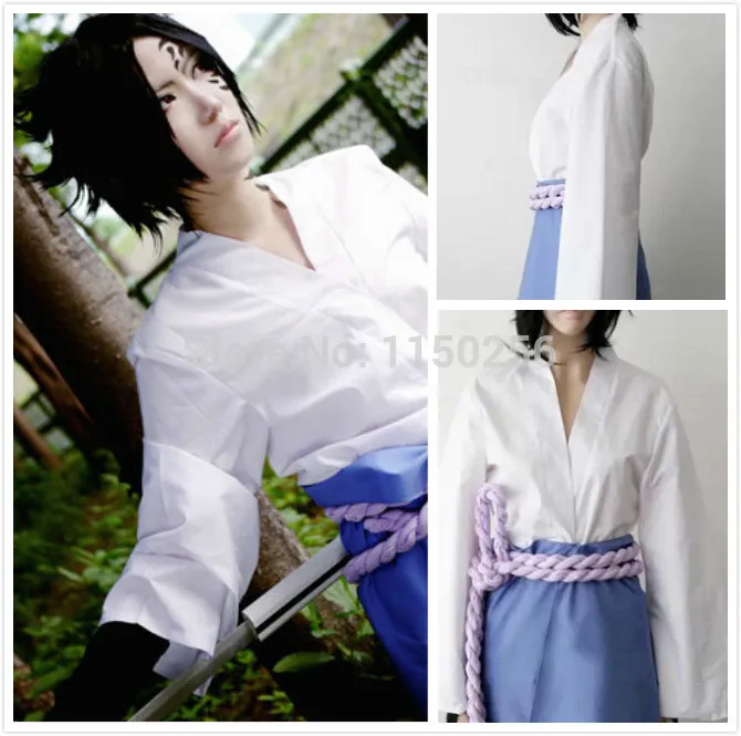 Free Shipping New Naruto Uchiha Sasuke Cosplay Costume Halloween Costume One Set Outfit 3 nd New
Free Shipping New Naruto Uchiha Sasuke Cosplay Costume Halloween Costume One Set Outfit 3 nd New