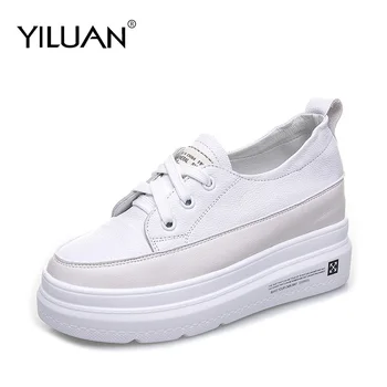 Leather shoes White Sneakers Platform women shoes 2020 Autumn Fashion Increase Casual Shoes Woman Student small size 32 33 34
Leather shoes White Sneakers Platform women shoes 2020 Autumn Fashion Increase Casual Shoes Woman Student small size 32 33 34