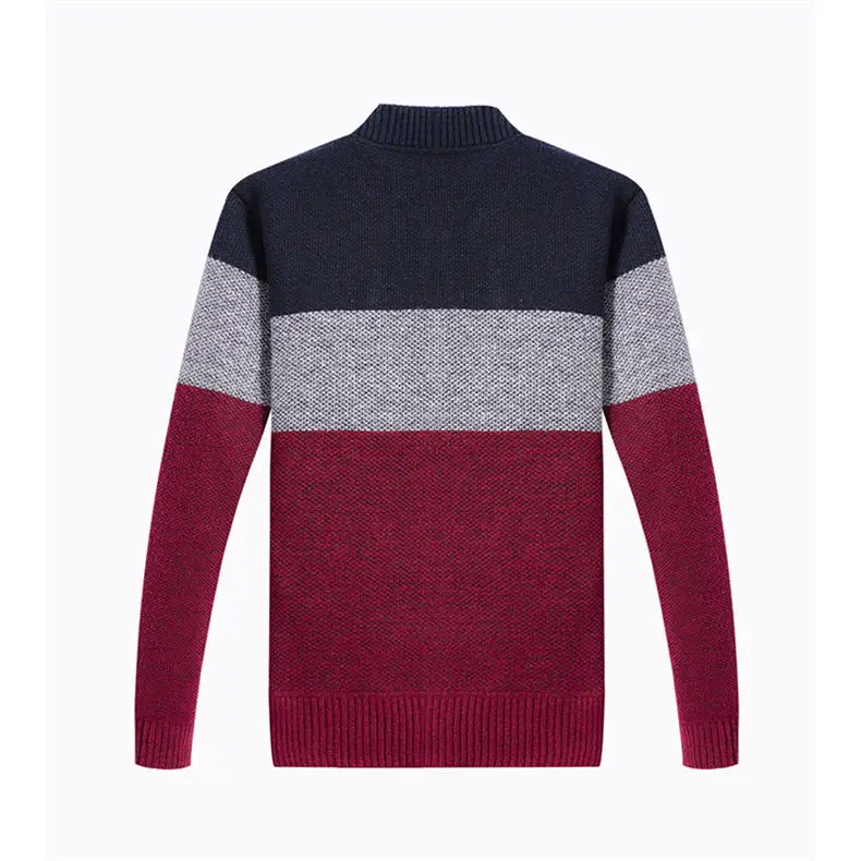 2019 Cashmere Cardigans Sweater Men Spring Male Heavy Knit Sweates Full Zipper Knitwear Warm Korean Style Fashion Brand Clothing 5
