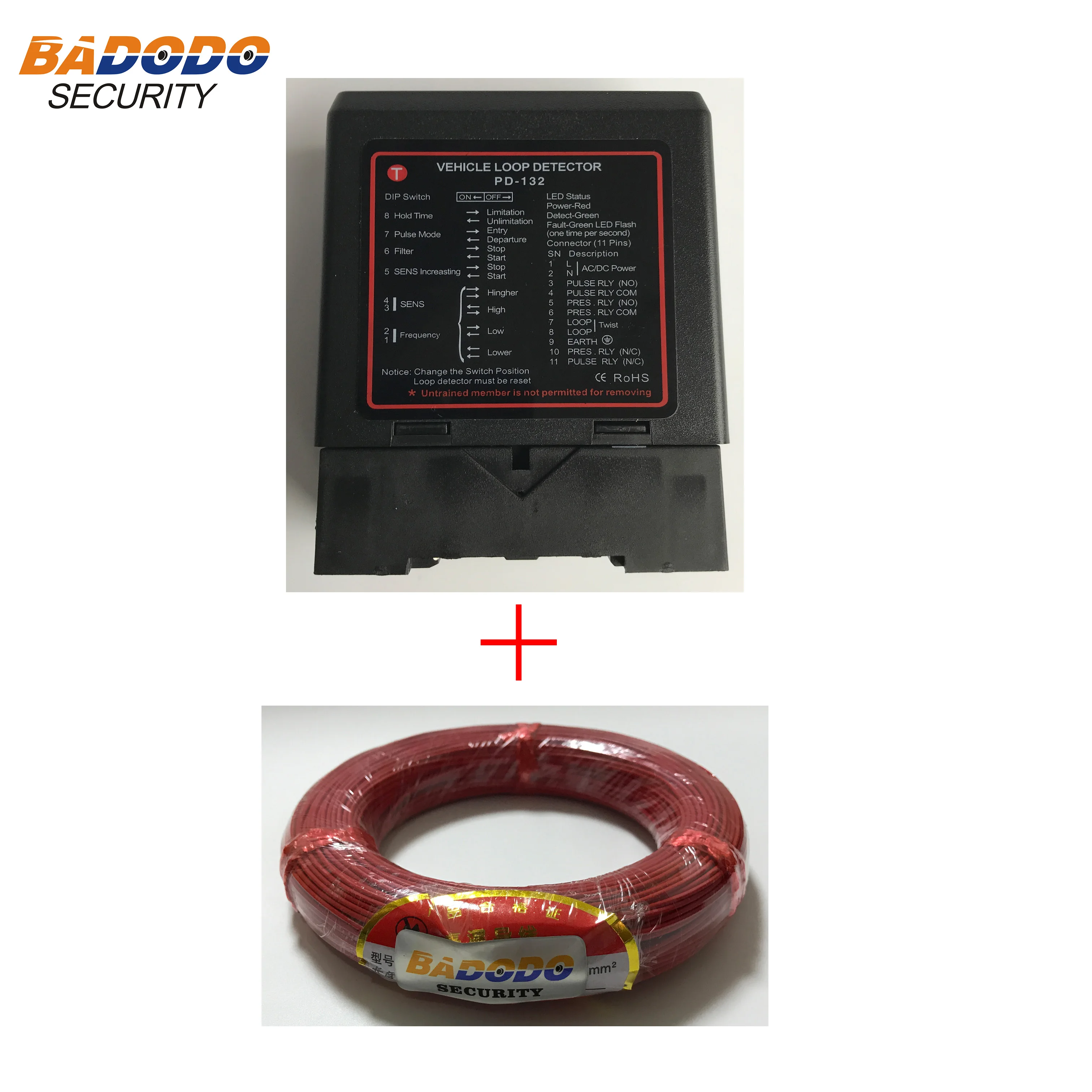 Car Packing system Single Magnetic Vehicle Loop Detector /0.75mm*50m Teflon high temperature tinned copper wire
Car Packing system Single Magnetic Vehicle Loop Detector /0.75mm*50m Teflon high temperature tinned copper wire