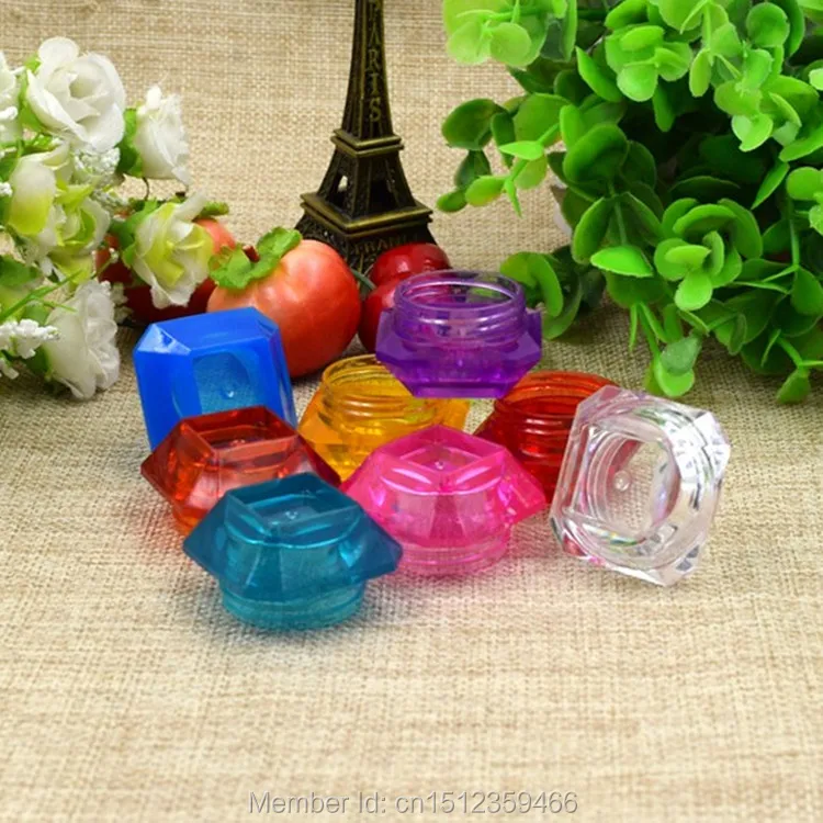 5G 5ML Plastic Cream Jar, Diamond Skin Care Small Sample Container, Colorful Cosmetic Small Sample Packing Jar, 100pcs/lot
5G 5ML Plastic Cream Jar, Diamond Skin Care Small Sample Container, Colorful Cosmetic Small Sample Packing Jar, 100pcs/lot