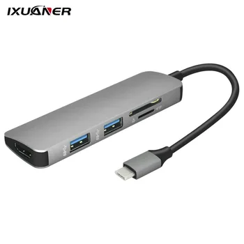 5 In 1 USB Type C Hub Hdmi 4K USB C Hub To TF Card Reader Adapter for Mac Book Pro Thunderbolt 3.0 USB-C Charger Port
5 In 1 USB Type C Hub Hdmi 4K USB C Hub To TF Card Reader Adapter for Mac Book Pro Thunderbolt 3.0 USB-C Charger Port