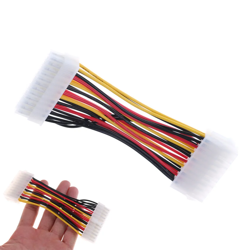20 Pin To 24 Pin Connector Adapter Cable Plastic 14cm 20-Pin Male To 24-Pin Female Adapter Cable For ATX PSU To Mini HP
20 Pin To 24 Pin Connector Adapter Cable Plastic 14cm 20-Pin Male To 24-Pin Female Adapter Cable For ATX PSU To Mini HP