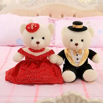 creative wedding gift wedding suits dressing teddy bears plush toy about 40cm lovers bears soft plush toy w1723
creative wedding gift wedding suits dressing teddy bears plush toy about 40cm lovers bears soft plush toy w1723