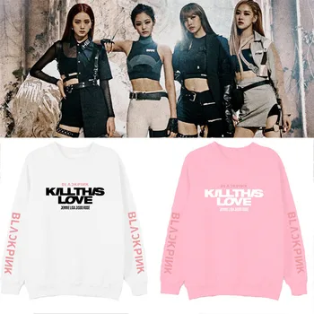 Kpop BLACKPINK KILL THIS LOVE ROSE Hoodies Long Sleeve Fleece Thicken Autumn Winter Clothes Sweatshirt Pullover Outwear
Kpop BLACKPINK KILL THIS LOVE ROSE Hoodies Long Sleeve Fleece Thicken Autumn Winter Clothes Sweatshirt Pullover Outwear