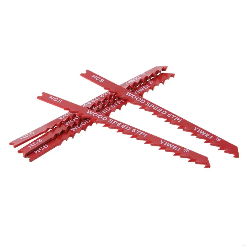 5pcs Durable U-shank High Carbon Steel 6 TPI Reciprocating Saw Blade Cutter For Wood Jig Cutting
5pcs Durable U-shank High Carbon Steel 6 TPI Reciprocating Saw Blade Cutter For Wood Jig Cutting