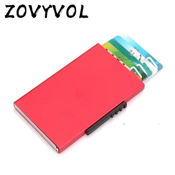 ZOVYVOL Casual Business Card Case Stainless Steel Aluminum Holder Metal Box Cover Credit Men Business Card Holder Metal Wallet
ZOVYVOL Casual Business Card Case Stainless Steel Aluminum Holder Metal Box Cover Credit Men Business Card Holder Metal Wallet