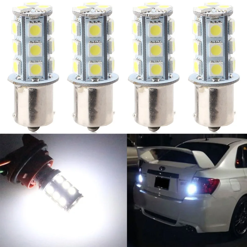 50PCS/Lot White/Red/Yellow 1156 BA15S 18 SMD 5050 LED Bulb Lamp Enternal Car Light Sourse Turn Signal Backup Reverse Light 12V
50PCS/Lot White/Red/Yellow 1156 BA15S 18 SMD 5050 LED Bulb Lamp Enternal Car Light Sourse Turn Signal Backup Reverse Light 12V