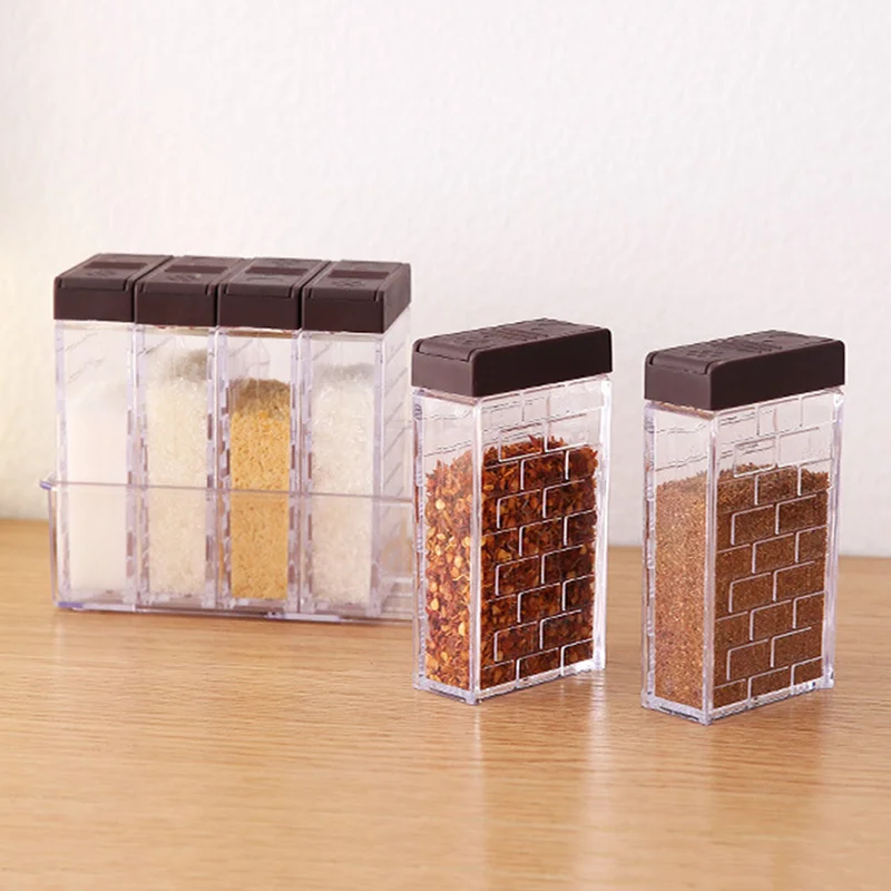 6Pcs/Set Spice Jar Seasoning Box Kitchen Spice Storage Bottle Jars Transparent Salt Pepper Cumin Powder Box Tools Drop ship
6Pcs/Set Spice Jar Seasoning Box Kitchen Spice Storage Bottle Jars Transparent Salt Pepper Cumin Powder Box Tools Drop ship