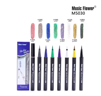 Music Flower Waterproof Eyeliner Black Waterproof Blooming Eyeliner 8colors can choose
Music Flower Waterproof Eyeliner Black Waterproof Blooming Eyeliner 8colors can choose