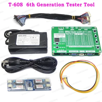 T-60S 6th Generation Laptop TV/LCD/LED Test Tool Panel Tester Support 7 -84 Inch W/ LVDS 6 Screen Line
T-60S 6th Generation Laptop TV/LCD/LED Test Tool Panel Tester Support 7 -84 Inch W/ LVDS 6 Screen Line
