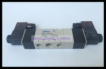 

1Pcs 4V330P-10 DC24V 5Way 3Position Dual Solenoid Pneumatic Air Valve 3/8" BSPT Brand New