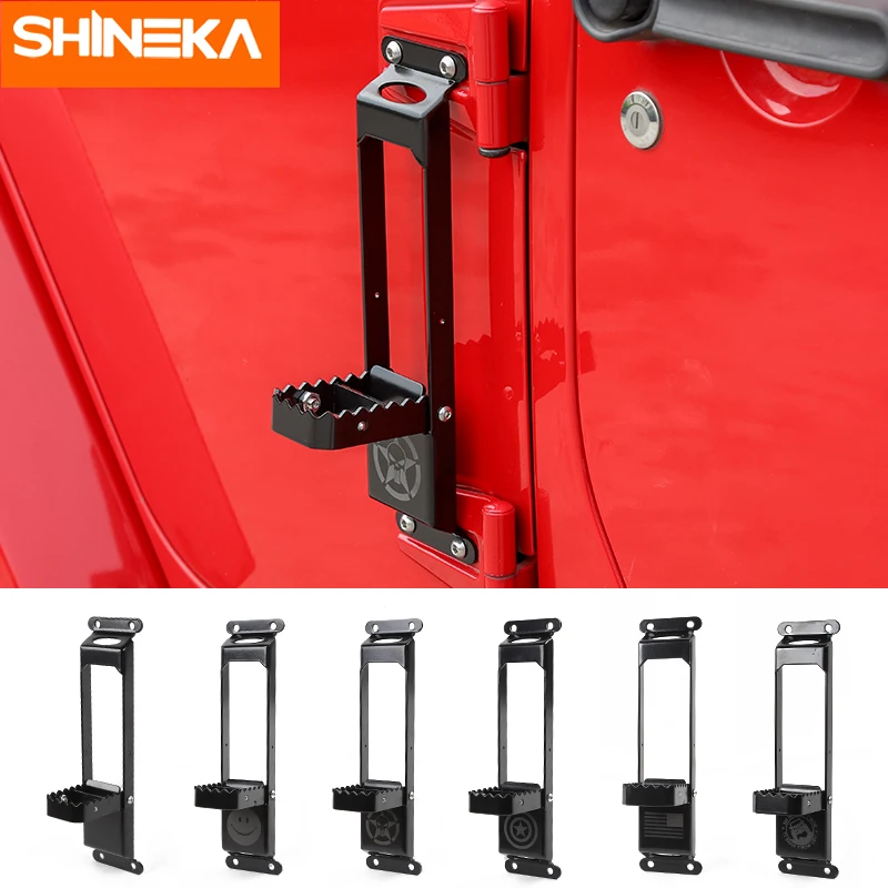 SHINEKA Chromium Styling For Jeep Wrangler JK 2007-2017 Car Door Hinges Climbing Kit Foot Rest Pedal Peg For Jeep Wrangler JK
SHINEKA Chromium Styling For Jeep Wrangler JK 2007-2017 Car Door Hinges Climbing Kit Foot Rest Pedal Peg For Jeep Wrangler JK