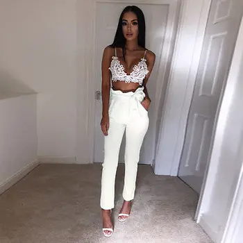 Hot Women Pant High Waist Casual Stretch Long Haren Pants Pure Color Loose Women's Trousers
Hot Women Pant High Waist Casual Stretch Long Haren Pants Pure Color Loose Women's Trousers