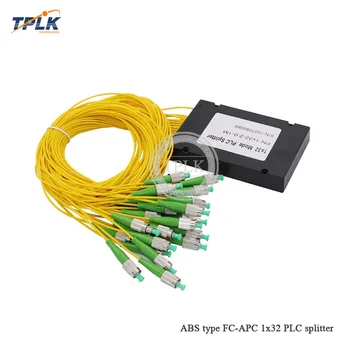 ABS FC APC 1x32 1M 2.0MM PLC optical splitter ABS Box PLC Splitter 1x32 FC/APC Connector wavelength 1260/1650nm Singlemode
ABS FC APC 1x32 1M 2.0MM PLC optical splitter ABS Box PLC Splitter 1x32 FC/APC Connector wavelength 1260/1650nm Singlemode