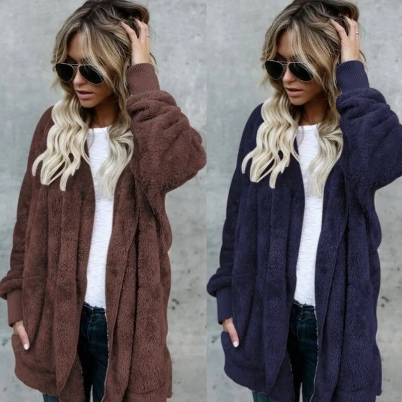 Hot 2019 WOMEN'S COAT autumn and winter fur warm cotton coat long paragraph two-sided wear anti-fur coat dripshopping
Hot 2019 WOMEN'S COAT autumn and winter fur warm cotton coat long paragraph two-sided wear anti-fur coat dripshopping