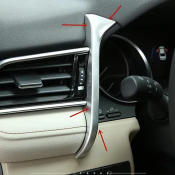 LHD For Toyota Camry 2018 2019 ABS Matte Car Left Side Air Condition Vent Outlet Cover Trim Sticker Auto Accessories
LHD For Toyota Camry 2018 2019 ABS Matte Car Left Side Air Condition Vent Outlet Cover Trim Sticker Auto Accessories