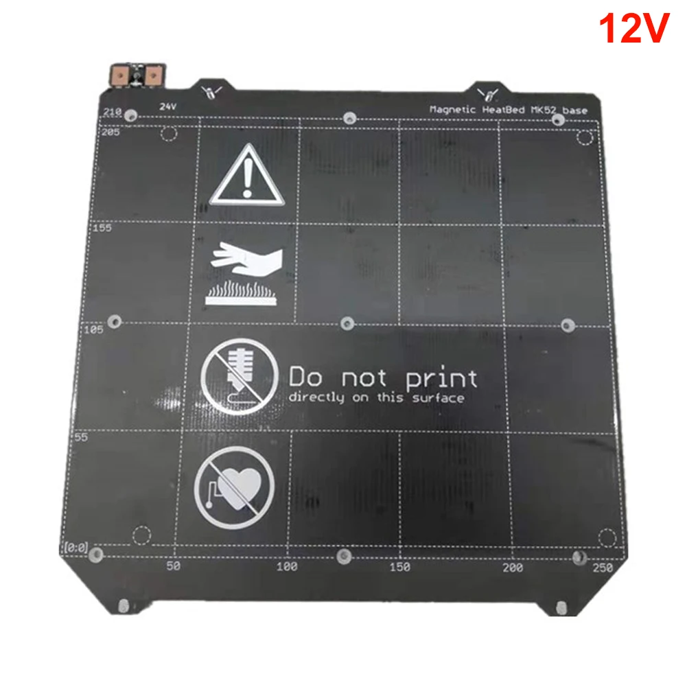 Assembled Heated Bed Aluminum Power Module Square Plate Magnetic Durable Double Sided Wiring 3D Printer Parts Standard For I3
Assembled Heated Bed Aluminum Power Module Square Plate Magnetic Durable Double Sided Wiring 3D Printer Parts Standard For I3