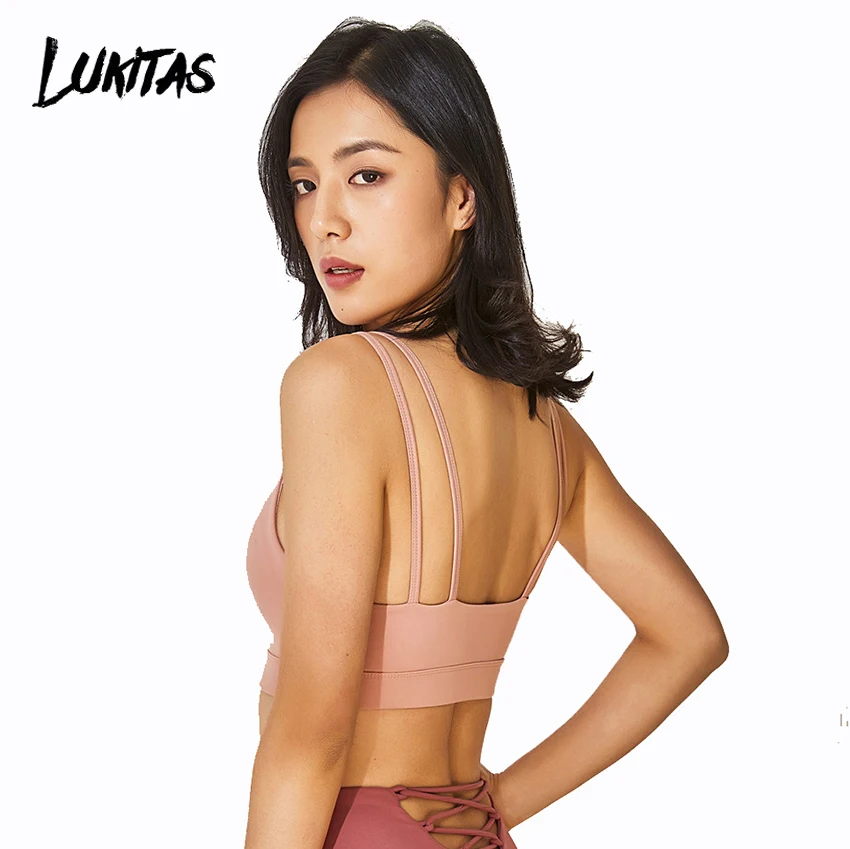 LUKITAS Women Sports Bra Professional Nylon Quick Dry Padded Shockproof Push Up Gym Fitness Running Training Yoga Bra Sport Tops
LUKITAS Women Sports Bra Professional Nylon Quick Dry Padded Shockproof Push Up Gym Fitness Running Training Yoga Bra Sport Tops