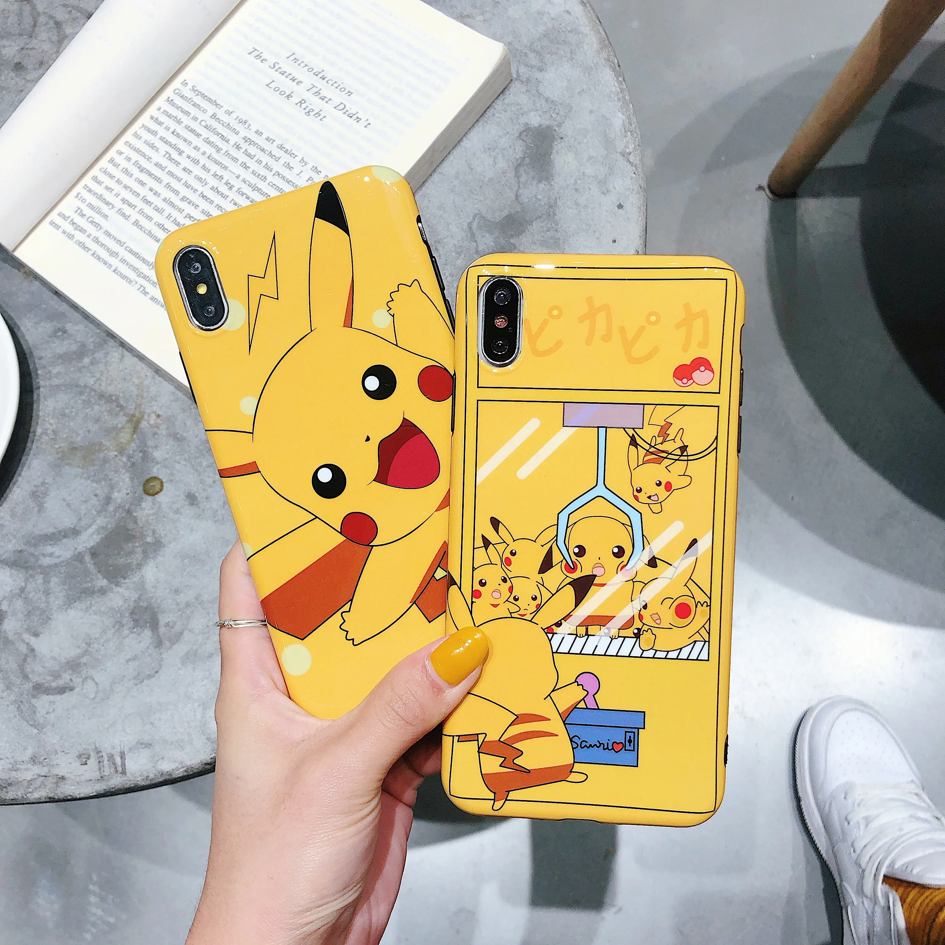 Japan Tokyo Pikachue Classic Yellow IMD Cartoon Pokemonn Mobile Phone Case Cover For Samsung S8 S8P S9 S9P S10 S10P Note8 Note9
Japan Tokyo Pikachue Classic Yellow IMD Cartoon Pokemonn Mobile Phone Case Cover For Samsung S8 S8P S9 S9P S10 S10P Note8 Note9