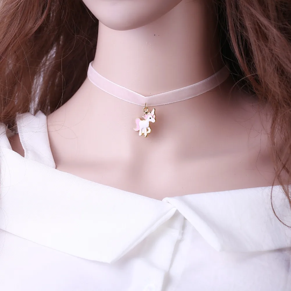 Ожерелье для девочек детское эмалированное ювелирное изделие с героями