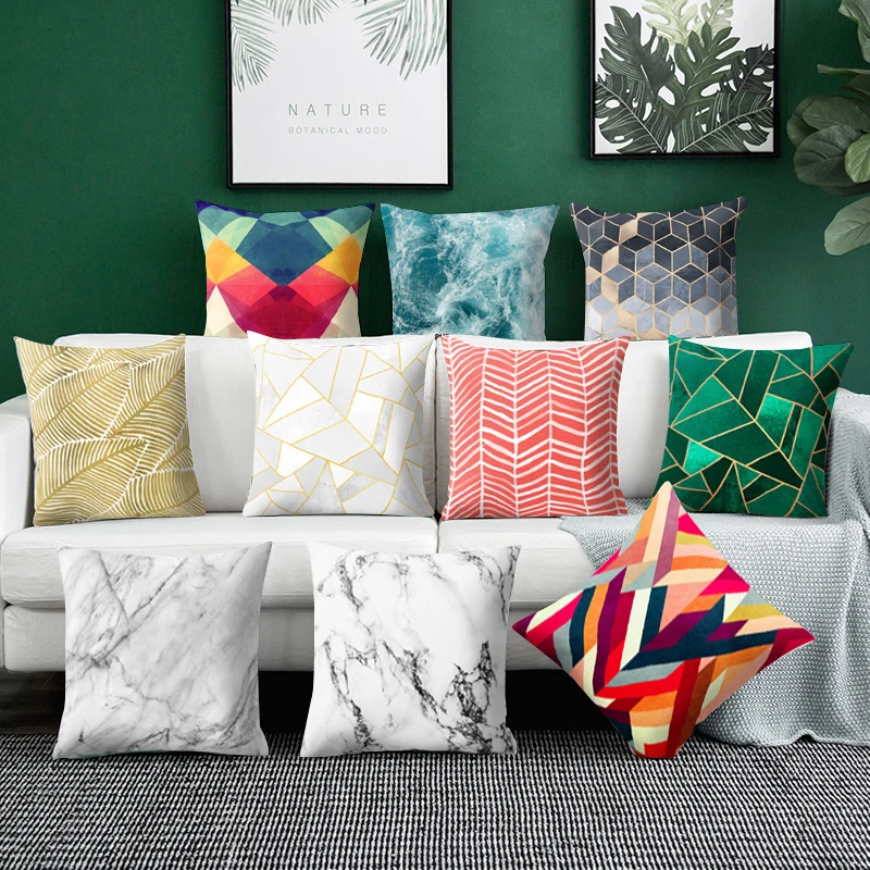 Striped Geometric Cushion Cover Polyester Pillowcase Sofa Home Bedroom Sofa Decor Mandala pillow cushion home decoration
Striped Geometric Cushion Cover Polyester Pillowcase Sofa Home Bedroom Sofa Decor Mandala pillow cushion home decoration