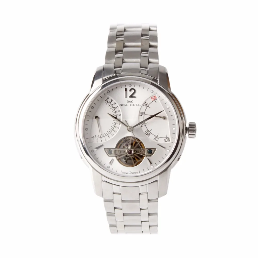 Seagull Retro Flywheel Skeleton Date+Day Display Retrograde Date Business Self Wind Mechanical Automatic Men's Watch 816.425
Seagull Retro Flywheel Skeleton Date+Day Display Retrograde Date Business Self Wind Mechanical Automatic Men's Watch 816.425