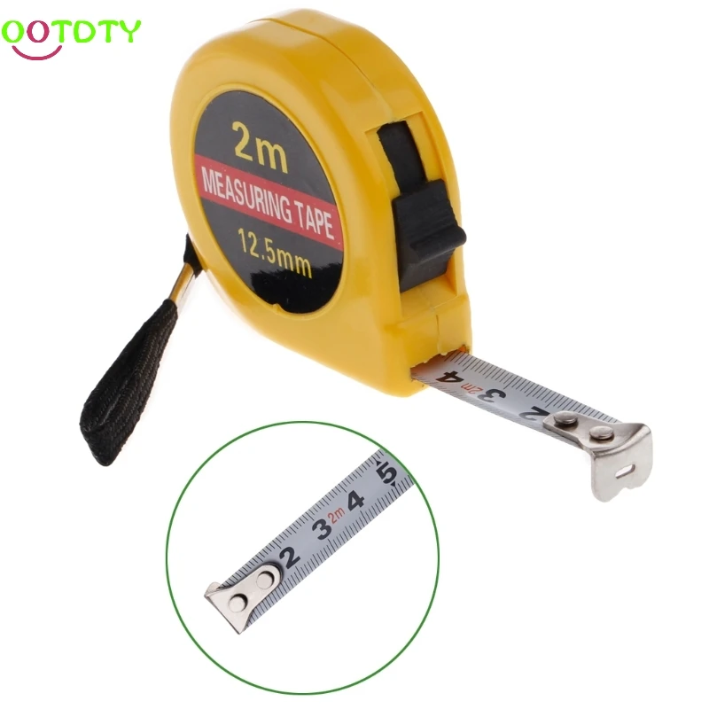 Mini Pocket 2m Retractable Tape Measure Ruler Tool Builders Home DIY Garage Rule
Mini Pocket 2m Retractable Tape Measure Ruler Tool Builders Home DIY Garage Rule