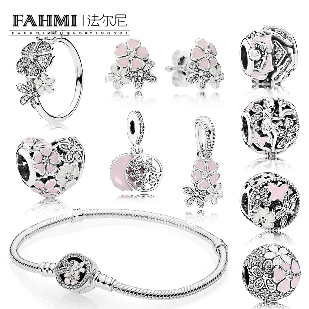 FAHMI 100% 925 Sterling Silver POETIC BLOOMS flower and Butterfly Collection Charm Beaded Pendant Stud Earrings CLIP Bracelet
FAHMI 100% 925 Sterling Silver POETIC BLOOMS flower and Butterfly Collection Charm Beaded Pendant Stud Earrings CLIP Bracelet