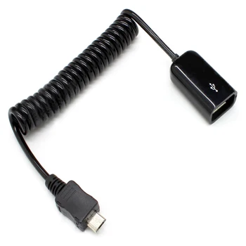 100pcs/lot 1M 3FT Spring Retractable Cable Micro 2.0 USB OTG Cable for Mobile Phone Tablets Camera
100pcs/lot 1M 3FT Spring Retractable Cable Micro 2.0 USB OTG Cable for Mobile Phone Tablets Camera