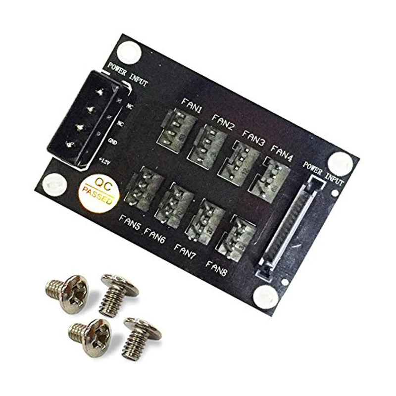 4Pin or SATA 15-Pin to 8 Multi Way 4-Pin PC Chassis Cooler Cooling Fan Splitter Hub Computer Power Socket Adapter Connector
4Pin or SATA 15-Pin to 8 Multi Way 4-Pin PC Chassis Cooler Cooling Fan Splitter Hub Computer Power Socket Adapter Connector