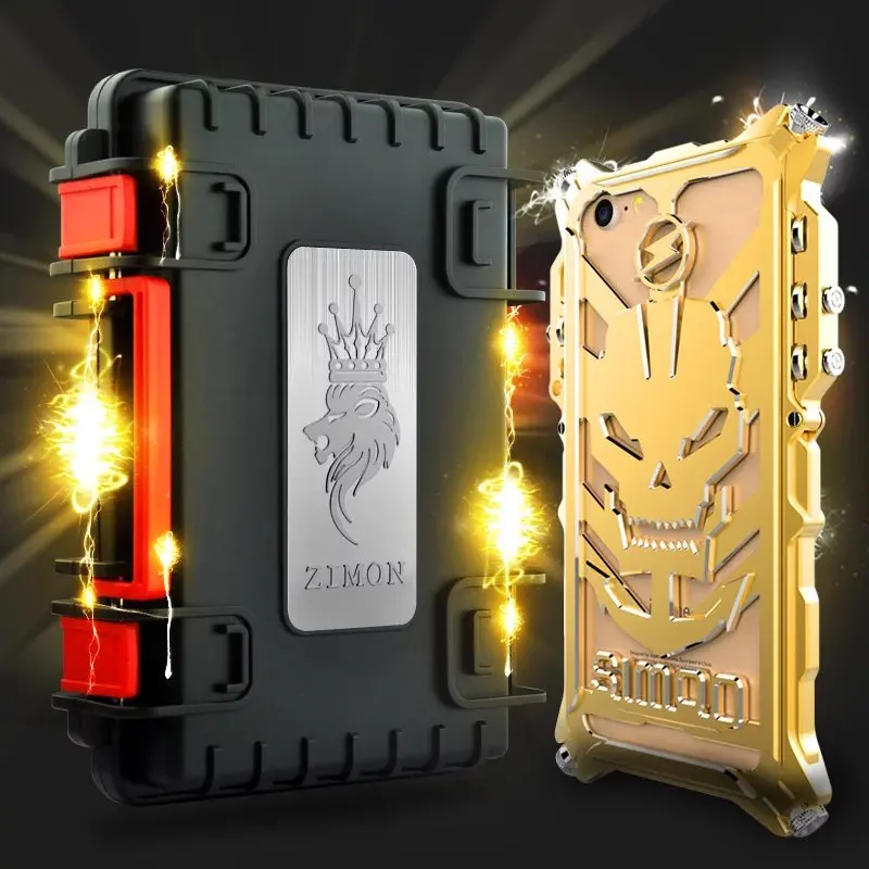 For iPhone 7 7 8 Plus Heavy Metal Body Cases Zimon Mechanical Arm Punk Aluminum Powerful Cover Cases For iPhone 6s 7 8Plus
For iPhone 7 7 8 Plus Heavy Metal Body Cases Zimon Mechanical Arm Punk Aluminum Powerful Cover Cases For iPhone 6s 7 8Plus