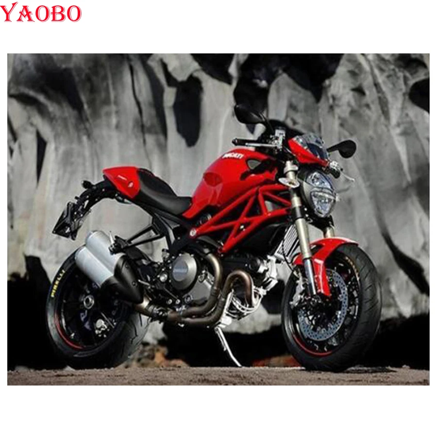 Full Diamond Painting Diamond Embroidery Handmade Red Motorcycle Needlework Mosaic 5D Cross Stitch Home Decor black white arts
Full Diamond Painting Diamond Embroidery Handmade Red Motorcycle Needlework Mosaic 5D Cross Stitch Home Decor black white arts