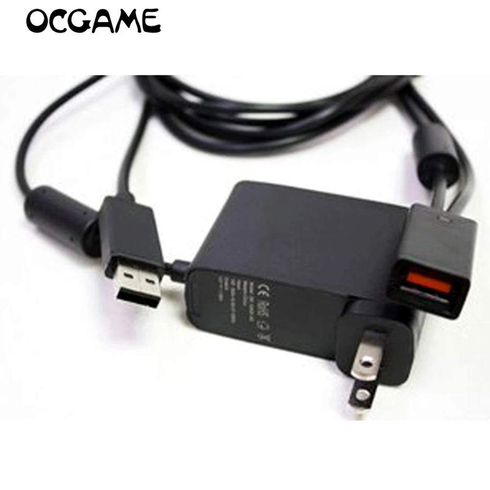 OCGAME 10 шт./лот штепсельная Вилка USB AC адаптер для Xbox 360 XBOX360 Kinect Sensor|cable for|lot lotlot 10pcs |