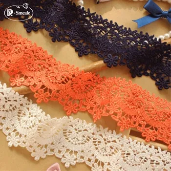 3yards/lot Exquisite Embroidery Lace Excipients DIY Clothing Accessories width 4.5cm 3 color can choose RS2127 
3yards/lot Exquisite Embroidery Lace Excipients DIY Clothing Accessories width 4.5cm 3 color can choose RS2127