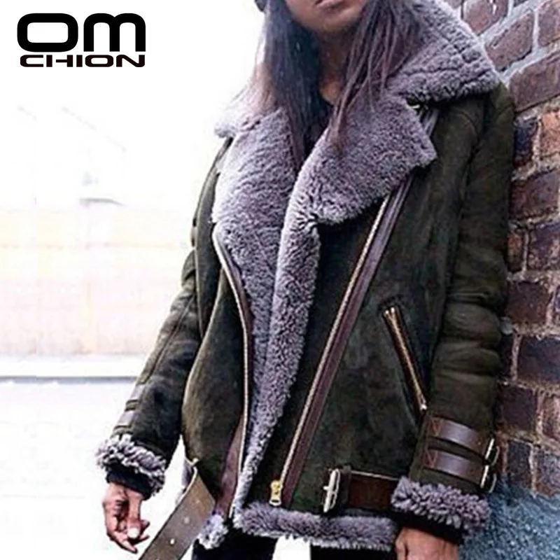OMCHION Plus Size 5XL 2019 Winter Faux Fur Patchwork Soft Coat Casual Bomber Basic Jacket Women Overcoat Thick Teddy coat LJK35
OMCHION Plus Size 5XL 2019 Winter Faux Fur Patchwork Soft Coat Casual Bomber Basic Jacket Women Overcoat Thick Teddy coat LJK35