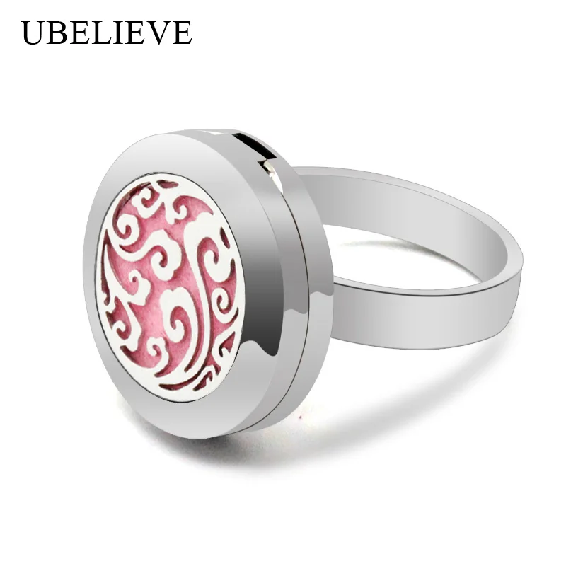 Fashion Silver 20mm Aromatherapy Essential Oil Diffuser Ring with free 6pcs Fix Pads Diffuser Jewelry Perfume Diffuser Rings
Fashion Silver 20mm Aromatherapy Essential Oil Diffuser Ring with free 6pcs Fix Pads Diffuser Jewelry Perfume Diffuser Rings