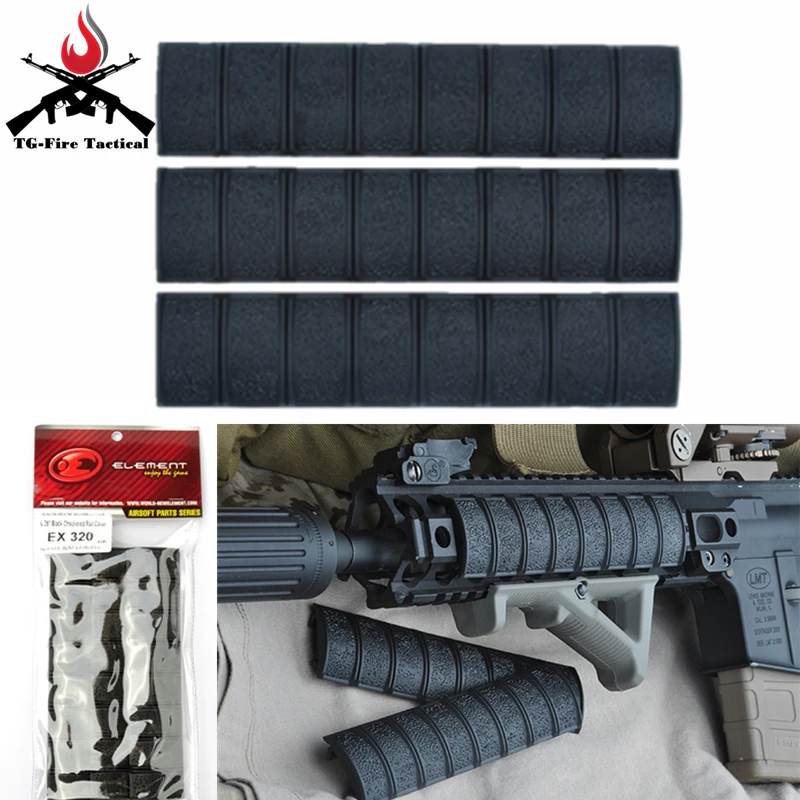 Element Airsoft 6.25" Black Checkered Rail Cover Picatinny Nylon Plastic Mount Accessories Earth Foliage Weaver Mount 3pcs/pack
Element Airsoft 6.25" Black Checkered Rail Cover Picatinny Nylon Plastic Mount Accessories Earth Foliage Weaver Mount 3pcs/pack