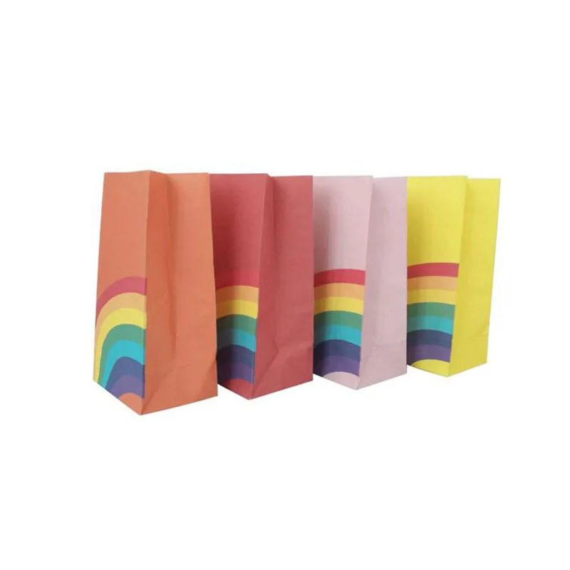 8pcs/lot Mixcolor rainbow design Food Bags Open Top Gift Packing Paper Bag 12*8*22.5cm Gift Bags & Wrapping Supplies
8pcs/lot Mixcolor rainbow design Food Bags Open Top Gift Packing Paper Bag 12*8*22.5cm Gift Bags & Wrapping Supplies