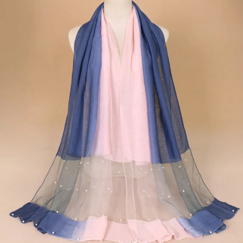 TNINE Women Pearl Bubble Silk Chiffon Scarf Hijab Wrap Gradient Stripe Design Scarf Shawls Muslim Hijab Scarves Headband Scarfs
TNINE Women Pearl Bubble Silk Chiffon Scarf Hijab Wrap Gradient Stripe Design Scarf Shawls Muslim Hijab Scarves Headband Scarfs