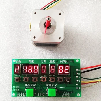 Stepper Motor Driver Controller Module Angle/Direction/Speed/Time Programmable Board DC 8-27V
Stepper Motor Driver Controller Module Angle/Direction/Speed/Time Programmable Board DC 8-27V