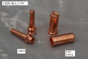 Cebora CP70 Electrode 1368, 20pcs Nozzle 1395, 20pcs High Frequency Air Cooled Plasma Torch 70A
Cebora CP70 Electrode 1368, 20pcs Nozzle 1395, 20pcs High Frequency Air Cooled Plasma Torch 70A