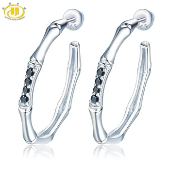 Hutang Natural Gemstone Spinel Silver Clip Earrings Solid 925 Sterling Fine Fashion Stone Bamboo Jewelry For Women's Gift New
Hutang Natural Gemstone Spinel Silver Clip Earrings Solid 925 Sterling Fine Fashion Stone Bamboo Jewelry For Women's Gift New