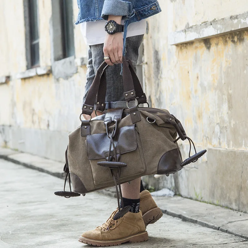 Male Outdoor Travelling Bags Korean Version Skewed Straddle Canvas Male Backpack Large Capacity Student Single Shoulder Skewed S
Male Outdoor Travelling Bags Korean Version Skewed Straddle Canvas Male Backpack Large Capacity Student Single Shoulder Skewed S