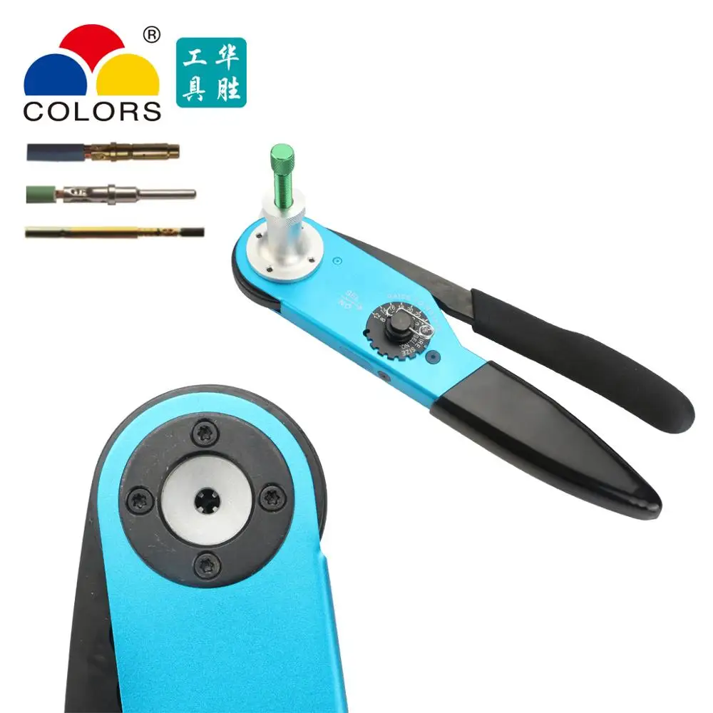 COLORS W2 W3 military aviation terminal pin crimping pliers DMC heavy-duty connector four-core hard terminal pliers
COLORS W2 W3 military aviation terminal pin crimping pliers DMC heavy-duty connector four-core hard terminal pliers